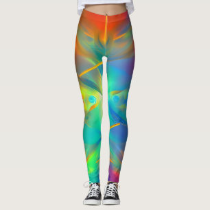 Leggings Abstrato de arte lindas
