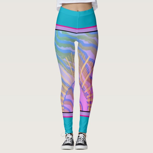 Leggings - Abstrato Dimensional (Frente)