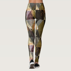 Leggings abstrato modernas