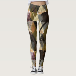 Leggings abstrato modernas