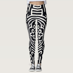 Leggings Abstrato tradicionais bonitas