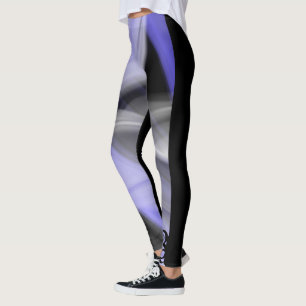 Leggings Abstrato Trend Lavanda Violet