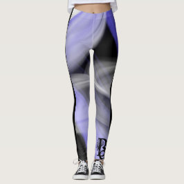 Leggings Abstrato Trend Lavanda Violet