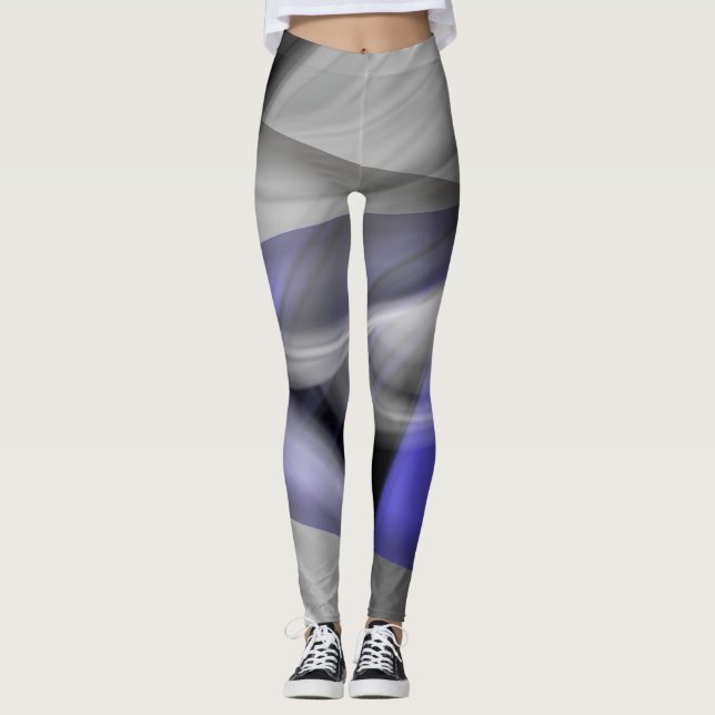 Leggings Abstrato Trend Lavanda Violet (Frente)