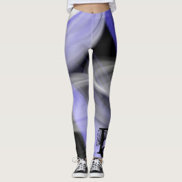 Leggings Abstrato Trend Lavanda Violet