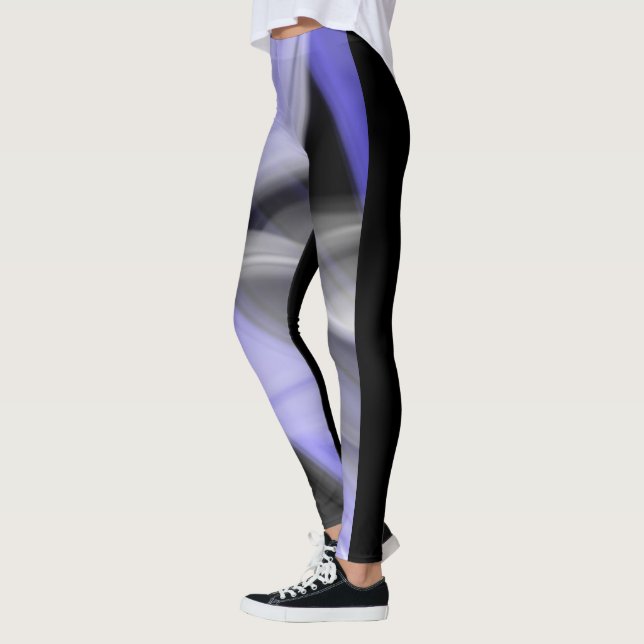 Leggings Abstrato Trend Lavanda Violet (Esquerda)