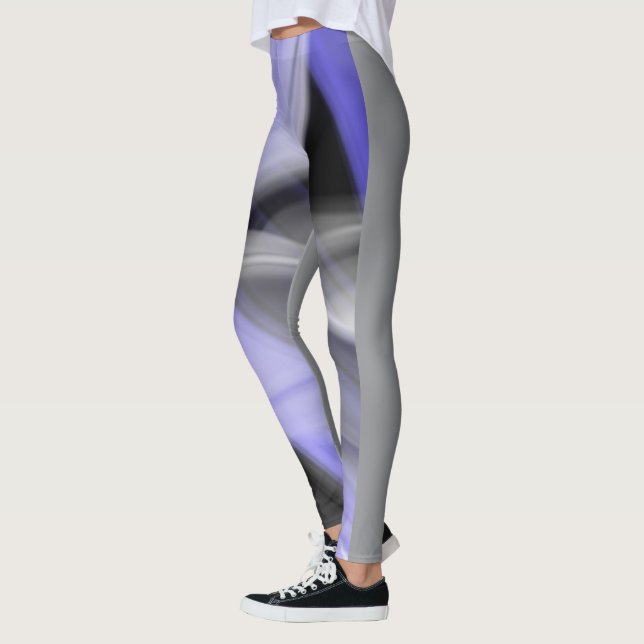 Leggings Abstrato Trend Lavanda Violet (Esquerda)