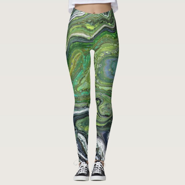 Leggings Abstratos Obsessão 1 (Frente)