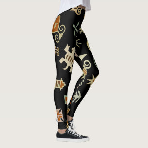 Leggings africanas Adinkra