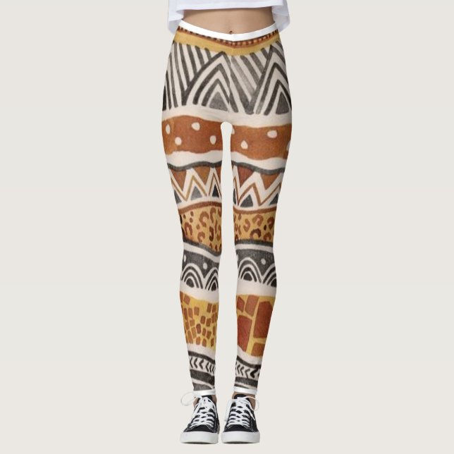 Leggings Afro-Ecêntricas ImaBoss (Frente)