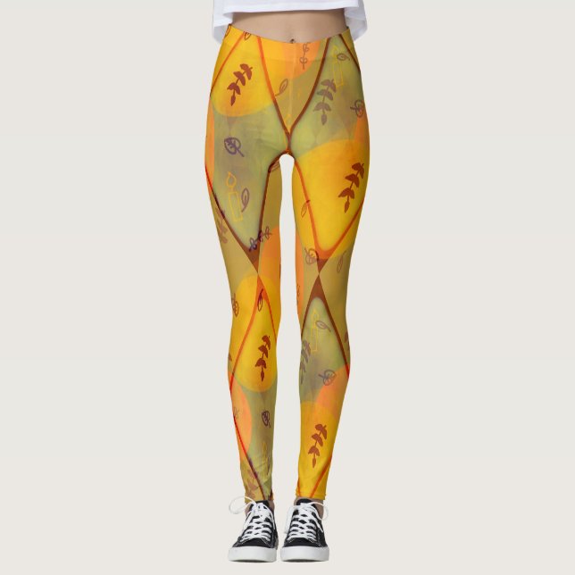 Leggings All-Over-Impressão (Frente)