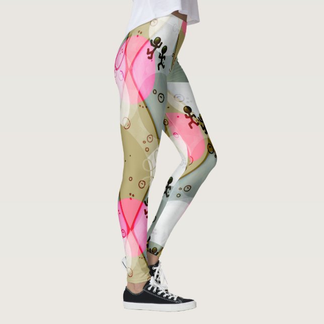 Leggings All-Over-Impressão (Direita)
