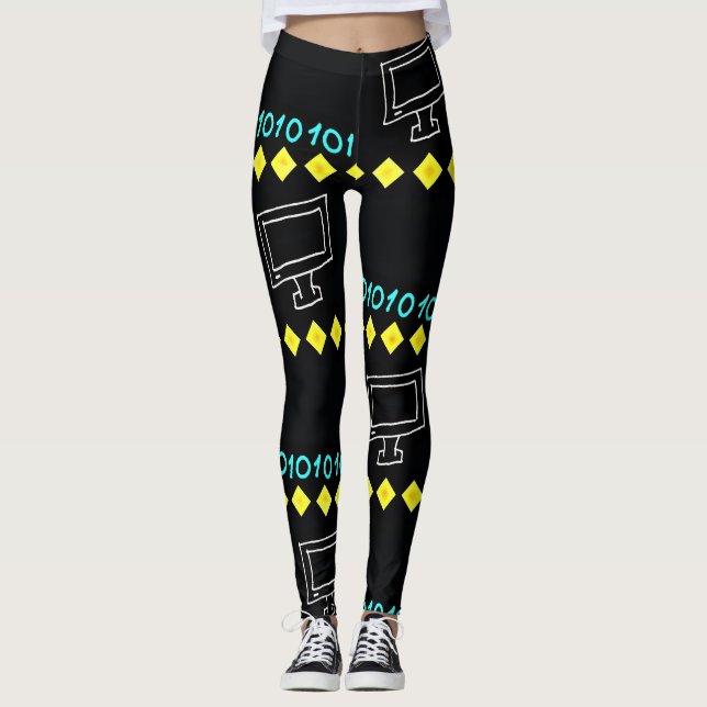 Leggings All-Over-Impressão (Frente)