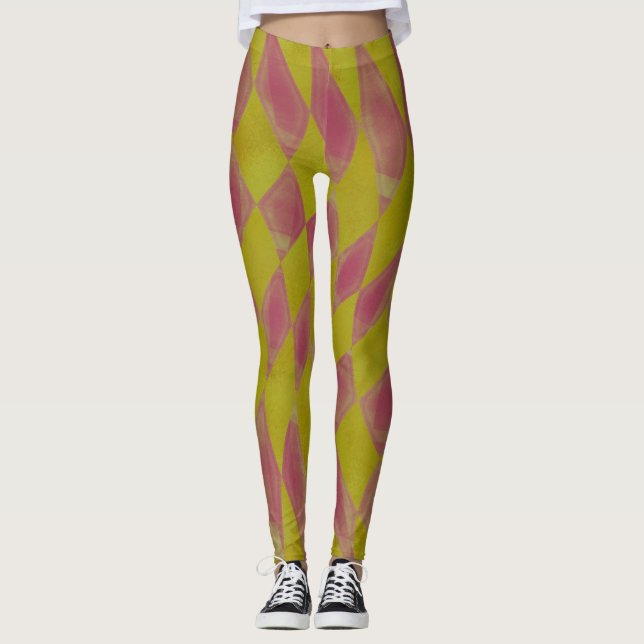Leggings All-Over-Impressão (Frente)