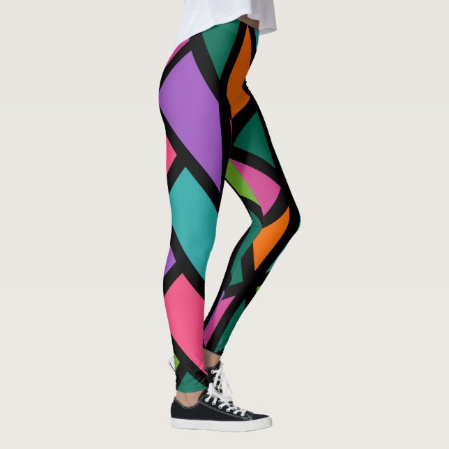 Leggings All-Over-Impressão (Direita)