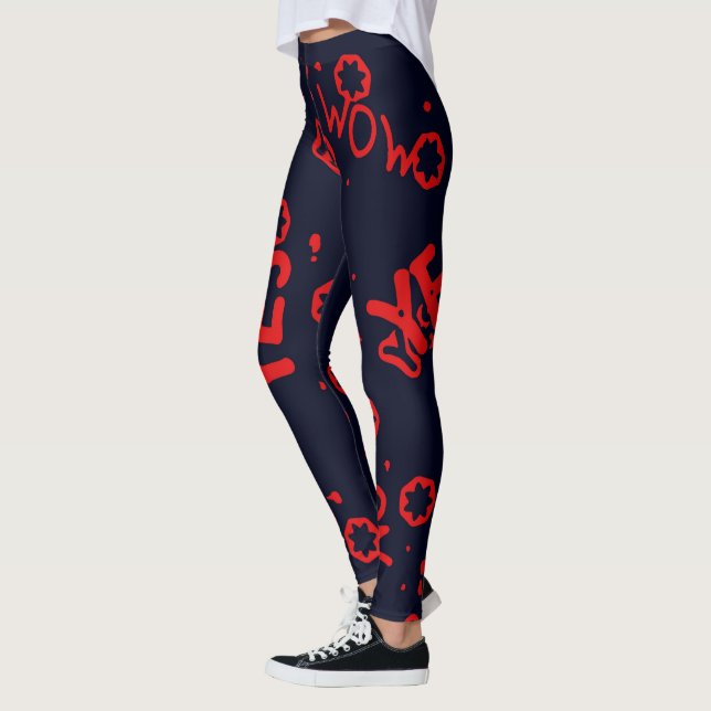 Leggings All-Over-Impressão (Esquerda)