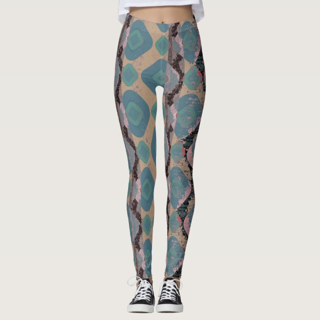 Leggings All-Over-Impressão (Frente)