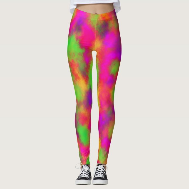 Leggings All-Over-Impressão (Frente)