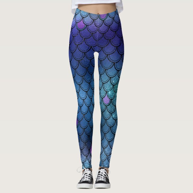 Leggings All-Over-Impressão (Frente)