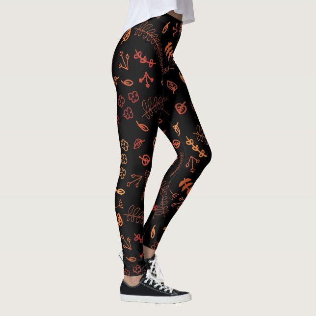 Leggings All-Over-Impressão (Direita)