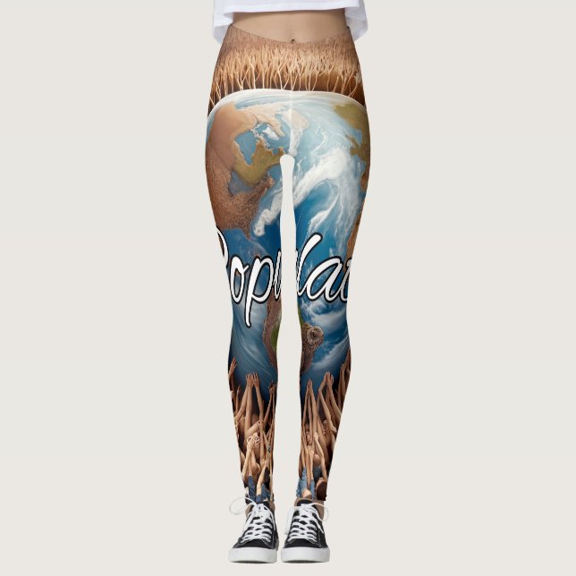 Leggings All-Over-Impressão (Frente)