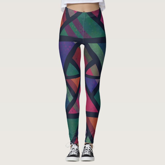 Leggings All-Over-Impressão (Frente)