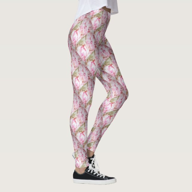 Leggings All-Over-Impressão da Peony Bliss (Direita)