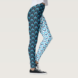 Leggings All-Over-Impressão de energia do Zer0