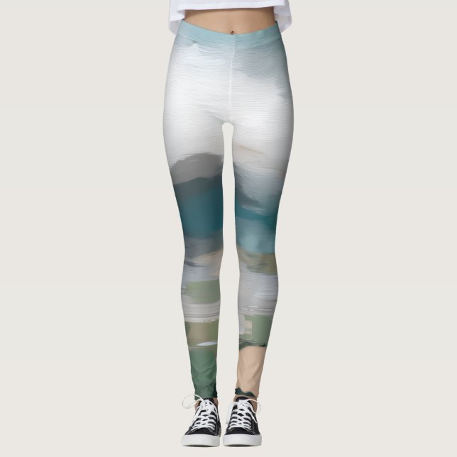 Leggings All-Over-Impressão, femininas (Frente)
