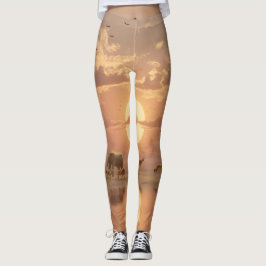 Leggings All-Over-Impressão, femininas