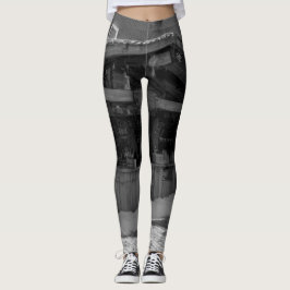 Leggings All-Over-Impressão, femininas