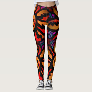 Leggings All-Over-Impressão mais frias que qualque