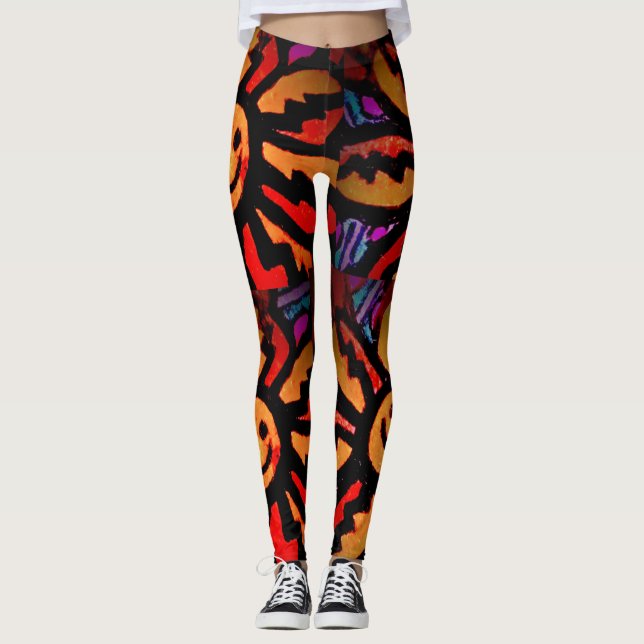 Leggings All-Over-Impressão mais frias que qualque (Frente)