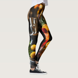 Leggings All-Over-Impressão Vibes Vívidas Eclipse 