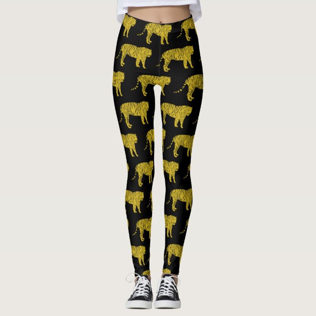 Leggings Amarelas (Frente)