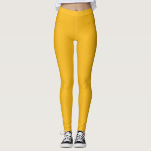 Leggings Amarelo Dourado