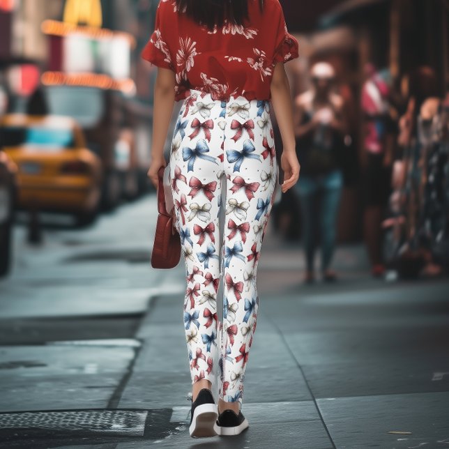 Leggings Americana Coquette com Laço (Criador carregado)