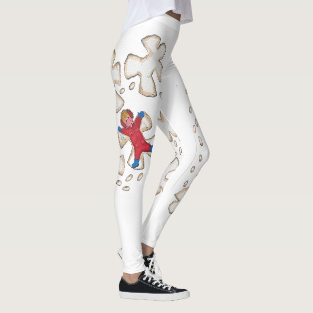 Leggings Anjos de Neve (Direita)