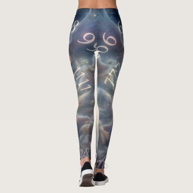 Leggings Anjos de Realms Paralelos NUmbers (Verso)