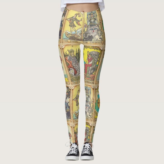 Leggings Antigas Tarot Card - Legal (Frente)