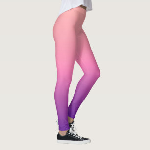 Leggings Apricot to Purple