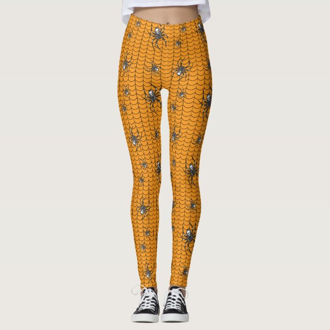 Leggings Aranhas em Parada (Frente)