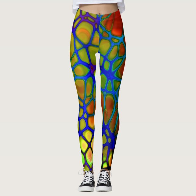 leggings arco-íris (Frente)
