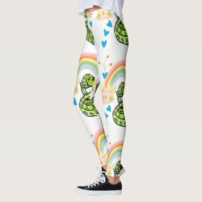 Leggings Arco-íris de Cobra (Esquerda)