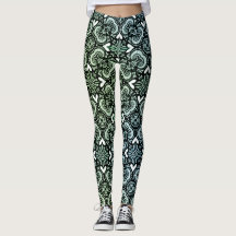 Leggings Arco-íris de Renda e Corações