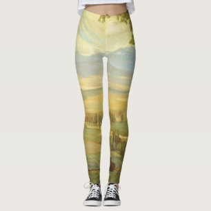 Leggings artísticas "Avila Morning" de Rivera