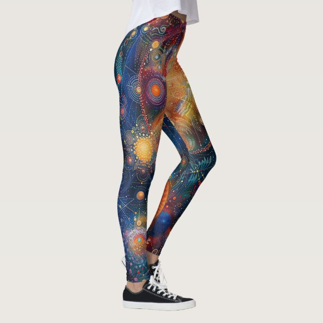 Leggings Astrológicas Cósmicas (Direita)