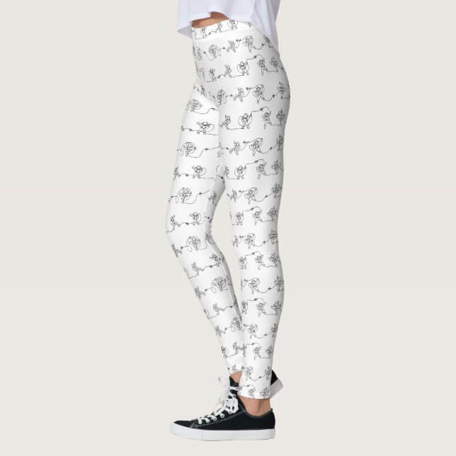 Leggings astronautas (Esquerda)