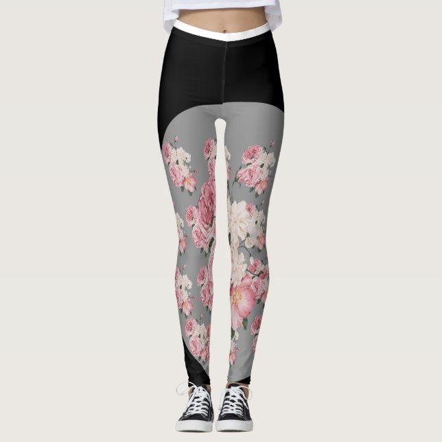 Leggings Ativewear Athleisure ComfortVestir flor (Frente)