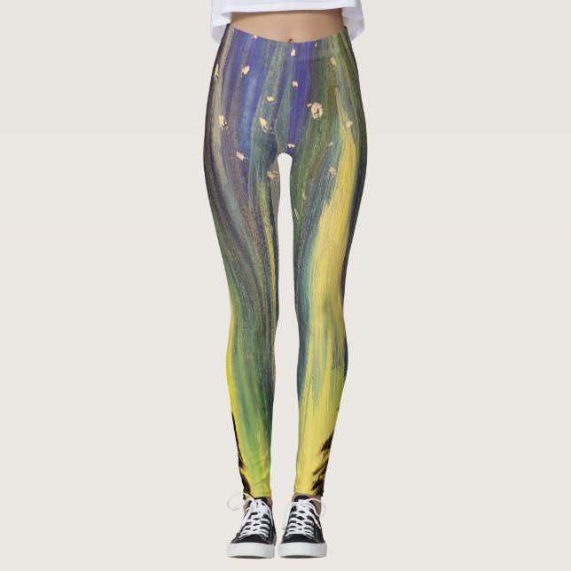 Leggings Aurora Boreal (Frente)